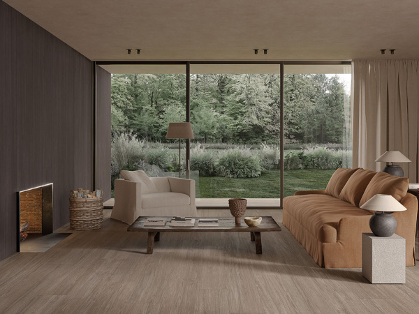 Керамогранит Essence Ambre Ret 20x120x0.9 от Kronos Ceramiche (Италия)
