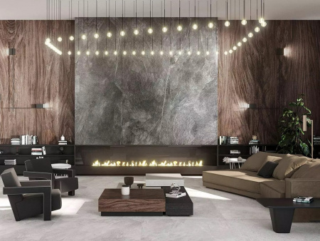 Керамогранит Stone SL Ардезия чёрный (SG070900R6) 119.5x320x6 от Kerama Marazzi (Россия)