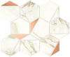 Мозаика Marvel Shine Calacatta Imperiale Gold Hex Shiny (A4WW) 25.1x29 от Atlas Concorde (Италия)