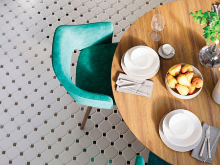 Мозаика Hexagon big Grey Matt (FQ21016) 25.6x29.55x6 от StarMosaic (Китай)