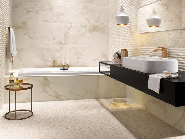 Декор ROMA OTTAGONO STATUARIO (fMGY) 20x20 от FAP Ceramiche (Италия)