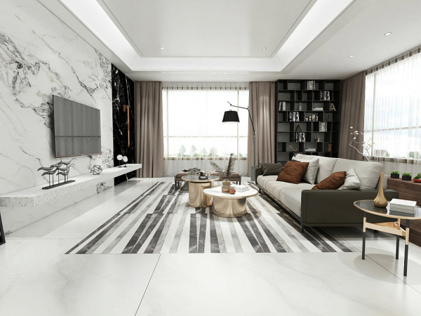 Керамогранит Monet full body polished (gold) (BHW-0032) 60x120x0.8 от Basconi Home (Китай)