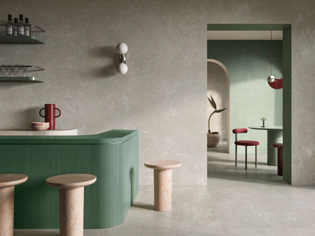 Керамогранит DORSET BIANCO CROSS CUT RIBBED SQ.(DR01BAR) 120x60 от Italgraniti (Италия)