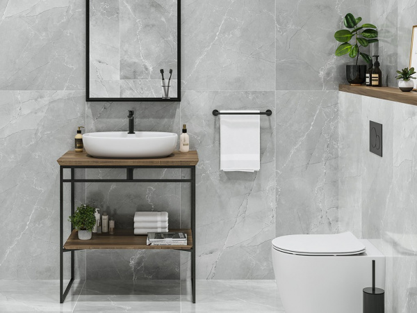 Керамогранит Armani Marble Gray полированный (6060AMB15P) 60x60 от LCM (Индия)