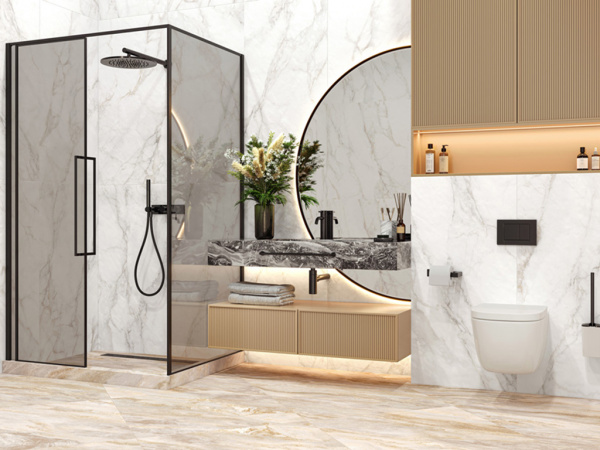 Керамогранит Calacatta Luna матовый карвинг (8080UNA00M) 80x80 от LCM (Индия)
