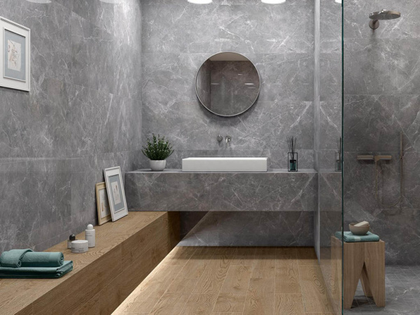 Керамогранит MARBLES ASCOLANO Gris полированный 60x120 от Pamesa (Испания)