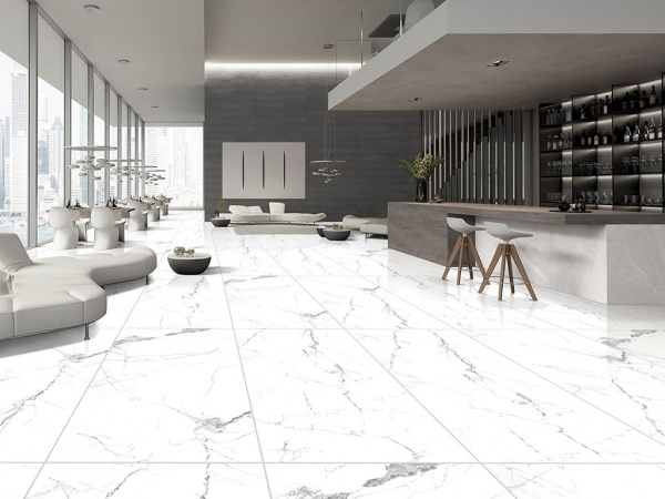 Керамогранит Colonial White Carving (CR114) 60x60 от Primavera (Индия)
