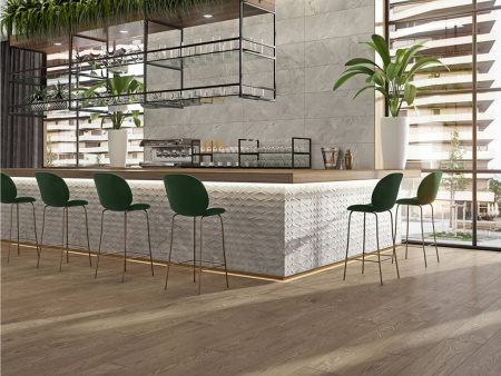 Настенная плитка TESEO ARC GRIS (JJC710) 40x120 от Saloni Ceramica (Испания)