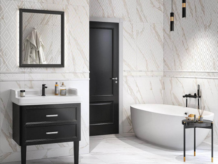 Настенная плитка Алентежу белый матовый (13124R) 30x89.5 от Kerama Marazzi (Россия)