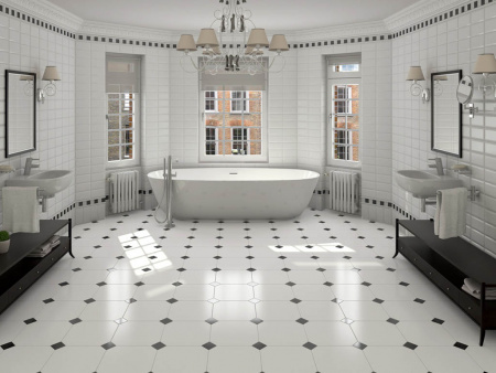 Бордюр Remate Quarter Negro Mate 5x20 от Vives Ceramica (Испания)