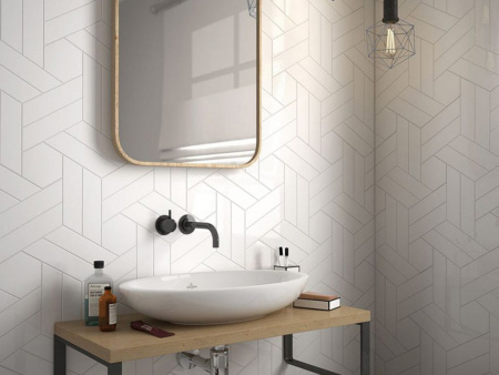 Керамогранит CHEVRON GRIS MATE IZQUIERDO (23200 9x20.5 от Equipe Ceramicas (Испания)