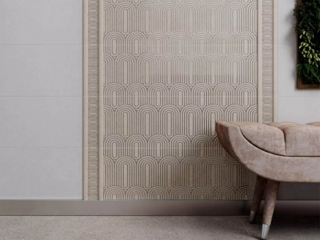 Декор Безана OP/A201/12136R серый светлый обрезной 25x75 от Kerama Marazzi (Россия)