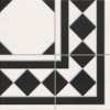 Декор Oxford Negro Esquina 33.3x33.3 от Realonda Ceramica (Испания)