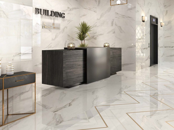 Керамогранит CALACATTA SUPERWHITE 90x90 от Dune (Испания)