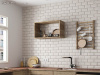 Настенная плитка METRO Patchwork B&W 7.5x15 от Equipe Ceramicas (Испания)