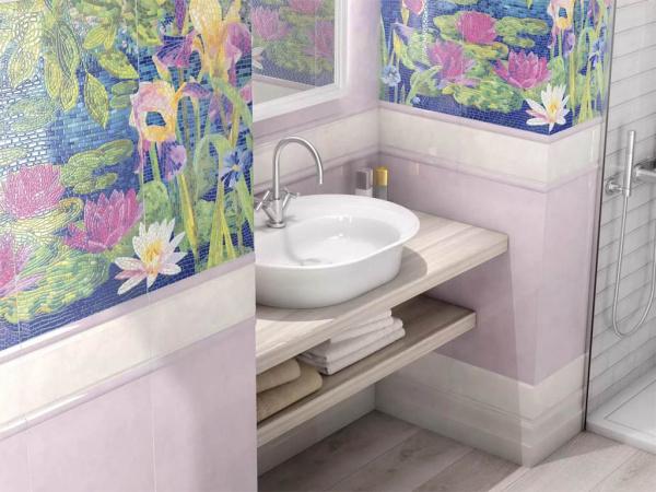 Бордюр Сад Моне HGD/A96/11000RL лапп. 60x7.2 от Kerama Marazzi (Россия)