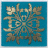 Вставка Клемансо HGD/D252/5246 бирюзовый 4.9x4.9 от Kerama Marazzi (Россия)