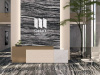 Керамогранит Marble Гемма черно-белый (SG071800R6) 119.5x320x6 от Kerama Marazzi (Россия)
