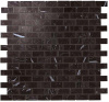 Мозаика керамогранит Marvel Stone Nero M. Mosaico Lapp. Burattato (AS35) 29.8x29.8 от Atlas Concorde (Италия)