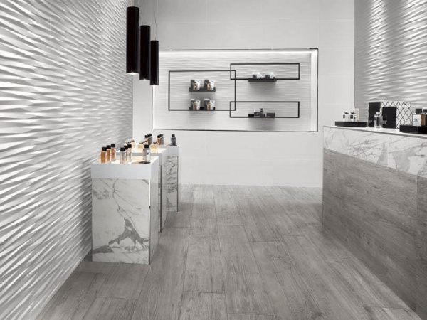 Керамогранит Alder Cream Rectified A0S4 BG0B 19.7x119.7 от Goldis Tile (Иран)