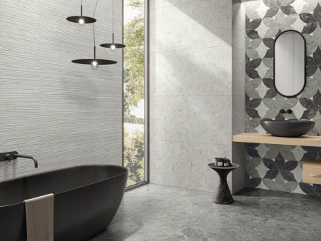 Керамогранит MOCKUP LASTRA FLORALIA NATRET (136928) 120x278 от Naxos Ceramica (Италия)