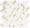 Мозаика STELLARIS CALACATTA GOLD MOSAICO CROSS (620110000212) 31.5x29.7 от Italon (Россия)